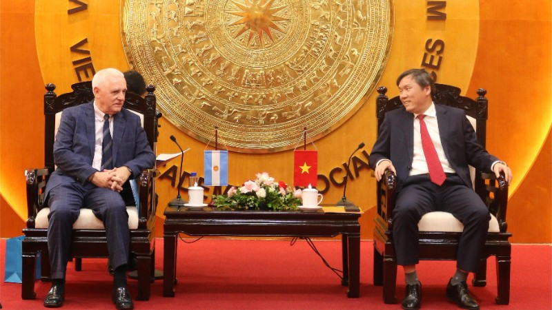 Mở rộng hợp tác nghiên cứu khoa học, văn hóa Việt Nam-Argentina